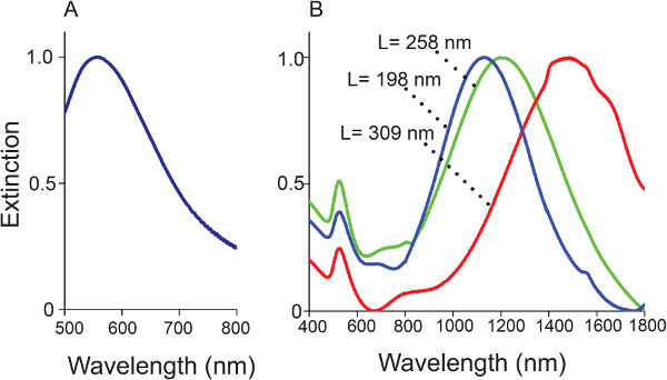 Template Directed Synthesis Of Plasmonic Gold Nanos With Tunable Figure 5