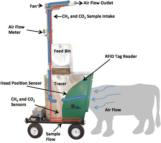 The Use of an Automated System (GreenFeed) to Monitor Enteric Methane and Carbon Dioxide